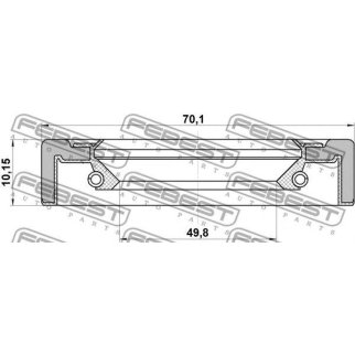 Сальник ступицы FEBEST 95GCY-51701010X фото