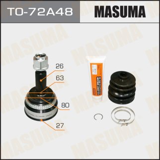 ШРУС наружный Masuma TO-72A48 фото