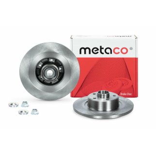 Диск тормозной задний metaco 3050-364 фото 3