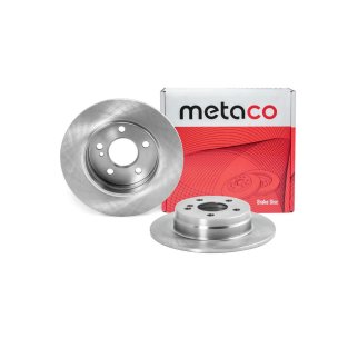 Диск тормозной задний metaco 3060-180 фото 2