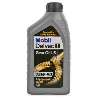 Mobil 75W90 (1L) Delvac 1 Gear Oil LS_масло трансм.! API GL-5 фото
