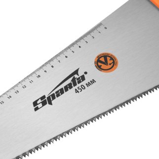 Ножовка по дереву 450мм, двухкомп. рукоятка SPARTA фото 3 Ножовка по дереву 450мм, двухкомп. рукоятка SPARTA фото 3
