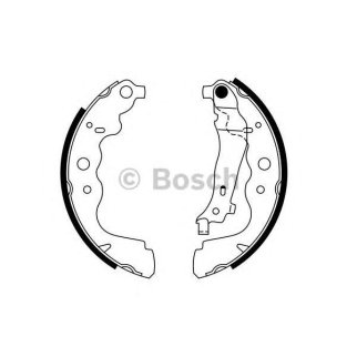 0 986 487 754_!колодки барабанные Renault Logan/Sandero/Duster 1.4/1.6 06> фото