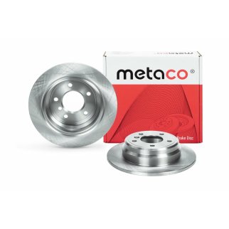 Диск тормозной задний metaco 3060-186 фото 3