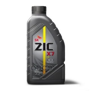 Масло моторное ZIC X7 LS SN/CF/C3 5W30 1л фото