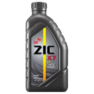 Масло моторное ZIC X7 LS SN/CF/C3 5W30 1л фото