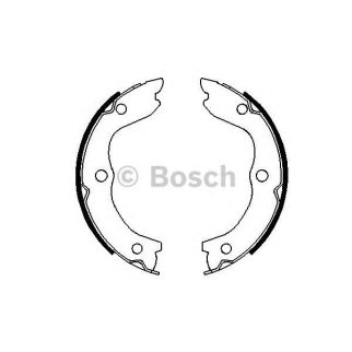 Колодки барабанные к-кт BOSCH 0 986 487 698 фото
