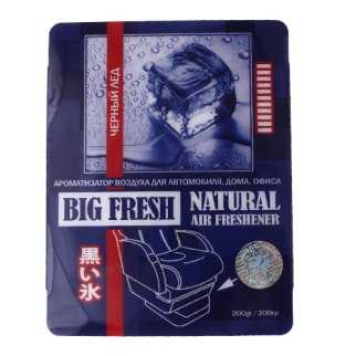 Ароматизатор BF-74 BIG FRESH (черный лед) фото