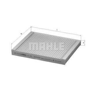 Фильтр салона KNECHT LA 401 фото