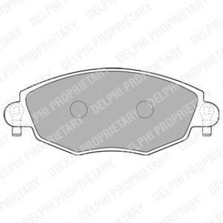 Колодки тормозные передние к-кт DELPHI LP1533 фото