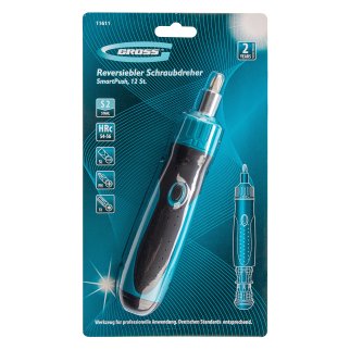 Отвертка реверсивная. Механизм SmartPush 12 шт, S2//Gross фото 9