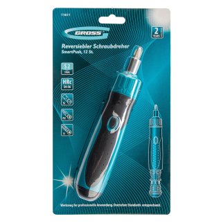 Отвертка реверсивная. Механизм SmartPush 12 шт, S2//Gross фото 9
