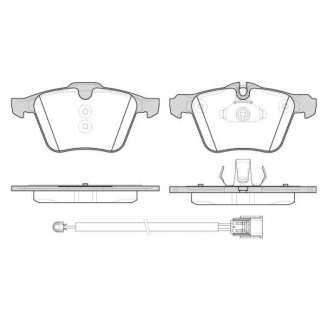 1217 02_колодки дисковые передние! Volvo V70/XC70 1.6-3.2/1.6D-2.4D 07> фото