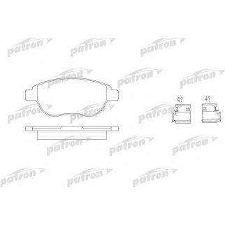 Колодки тормозные дисковые передн CITROEN BERLINGO 05-, BERLINGO фургон 00-, C3 02-, XSARA 00-05, X фото