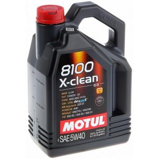 Масло моторное 8100 X-clean 5W40 4л фото
