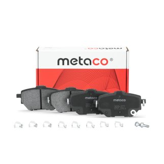 Колодки тормозные задние к-кт metaco 3010-277 фото