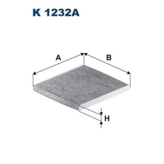 Фильтр салона FILTRON K 1232A фото