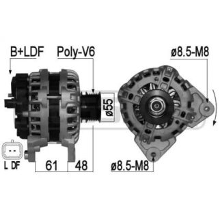 Генератор ERA 209056 фото