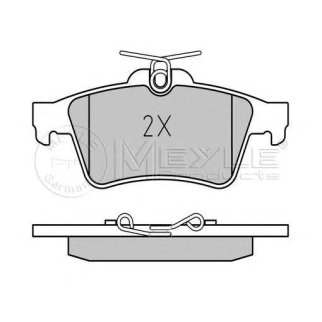 Колодки тормозные к-кт Meyle 025 241 3716 фото