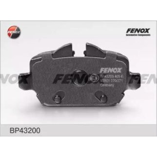 Колодки тормозные задние дисковые к-кт Fenox BP43200 фото