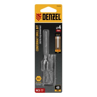 Сверло-зенкер под конфирмат, 4 мм // Denzel фото 6