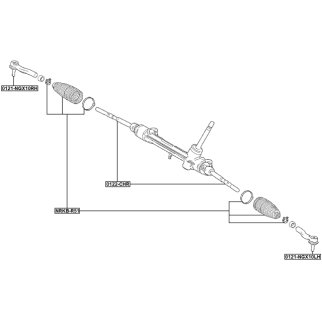НАКОНЕЧНИК РУЛЕВОЙ ПРАВЫЙ, шт фото 2