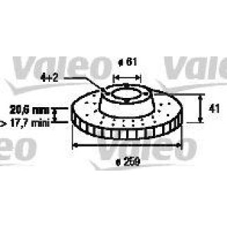 Диск торм.RENAULT 19, CLIO, LAGUNA, MEGNE / LADA LARGUS фото