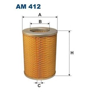 Фильтр воздушный FILTRON AM 412 фото