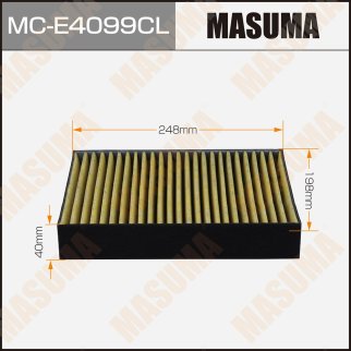 Фильтр салона Masuma MC-E4099CL фото