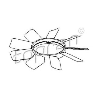 Крыльчатка topran 401000755 фото