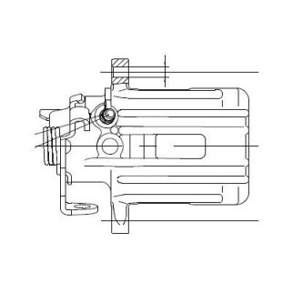 Суппорт тормозной зад прав LCV фото 4