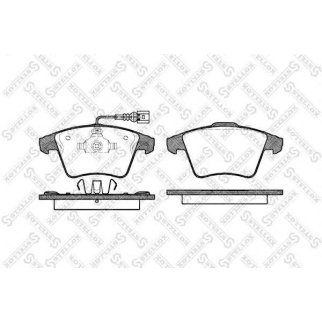Колодки тормозные STELLOX _001085BSX фото 2