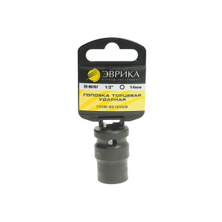 Головка торцевая 14 1/2" 6гр ударная ЭВРИКА фото