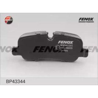 Колодки тормозные задние к-кт Fenox BP43344 фото