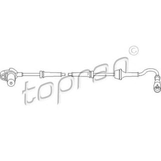 Датчик ABS topran 111078755 фото