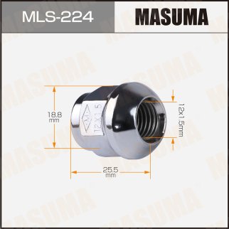 MLS-224_гайка колесная! M12x1.5 Honda фото