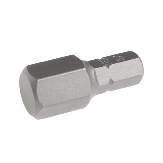 Вставка 1/4&quot;DR 6-гранная 10x25мм S2 JTC фото