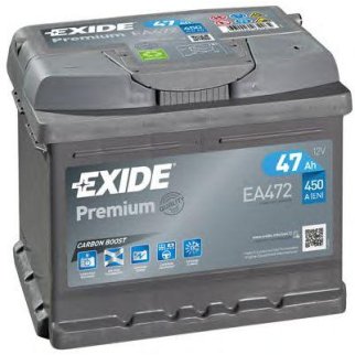 Аккумуляторная батарея EXIDE EA472 фото