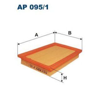 Фильтр воздушный FILTRON AP 0951 фото