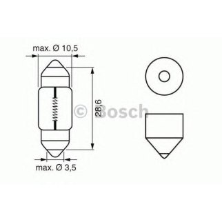 Лампа BOSCH 1 987 302 227 фото