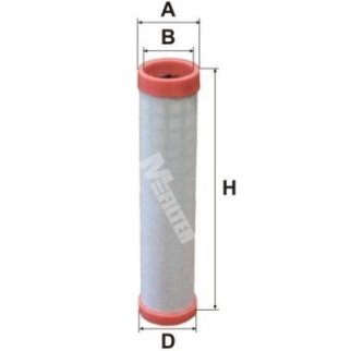 A1016/1_фильтр воздушный! вставка H344 d76 d61 LIEBHERR фото