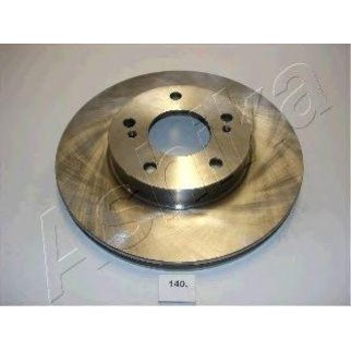 Диск тормозной передний вентилируемый ashika 60-01-140 фото