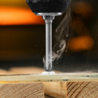 Сверло по керамической плитке 8 мм, крестовая пластина, 6-гр. хвостовик// Denzel фото 9