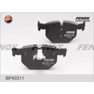 Колодки тормозные задние дисковые к-кт Fenox BP43311 фото