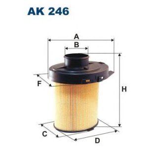 Фильтр воздушный FILTRON AK 246 фото