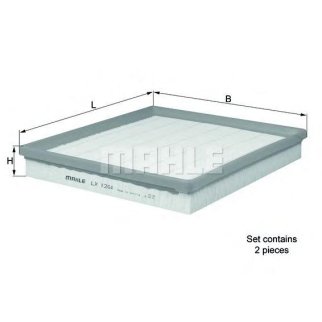 Фильтр воздушный MERCEDES-BENZ: E-CLASS 06-, GL-CLASS 06-, M-CLASS 06-, S-CLASS 06- фото 2