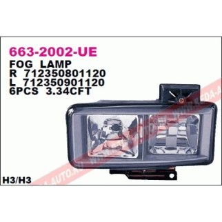 663-2002R-UE_фара противотуманная !правая Iveco Eurotech/EuroCargo 91> фото