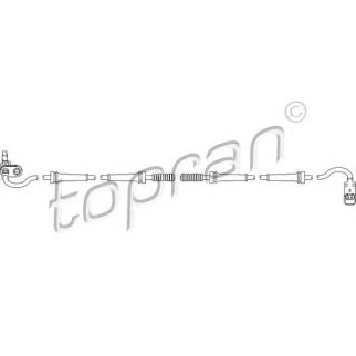 Датчик ABS передний topran 722099755 фото