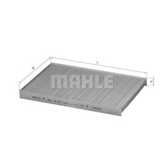 Фильтр салона KNECHT LA 422 фото 2