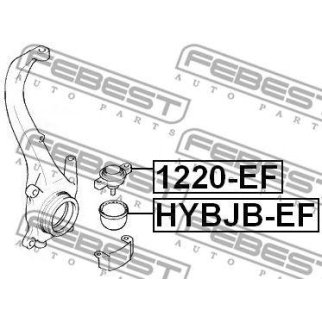 Опора шаровая FEBEST 1220-EF фото